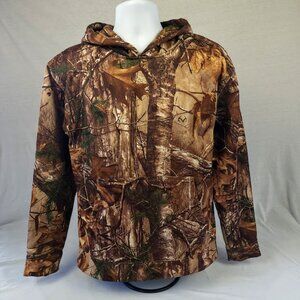 RedHead Realtree Xtra Poly Fleece Pullover Camo Hunting Hoodie Men’s Small